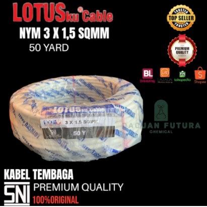 Jual Kabel Listrik Lotusku Nym X Y Yard Lotus X Bukan M