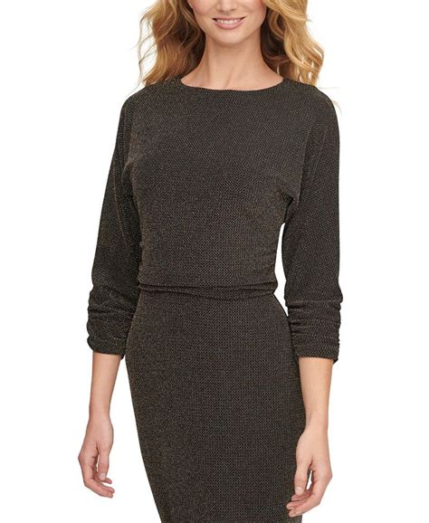 Dkny Blouson Knit Sheath Dress Macys