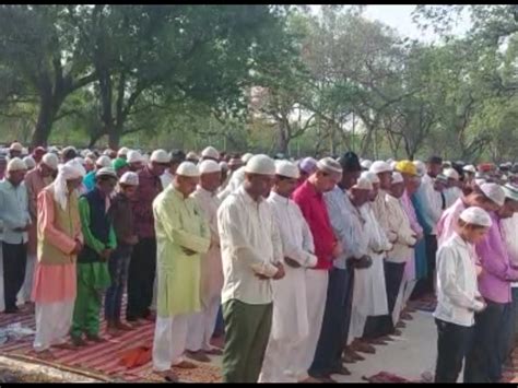 Policemen Stopped The Namazis When The Place Was Full In Idgah People