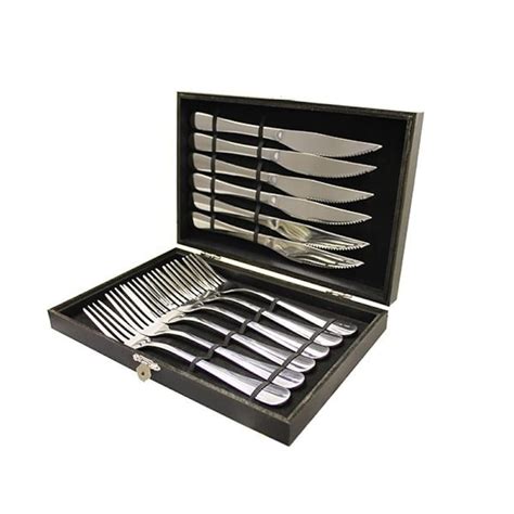 34 Off On 12 Piece Steak Knife And Fork Set Onedayonly