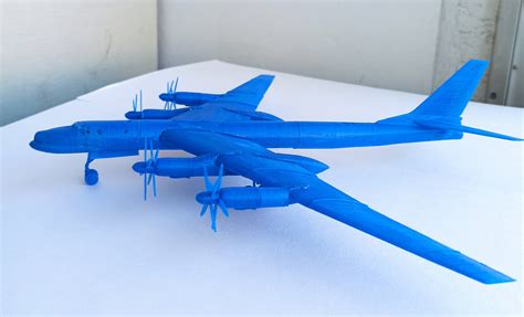 Tu-95 3D Print Model by citizensnip