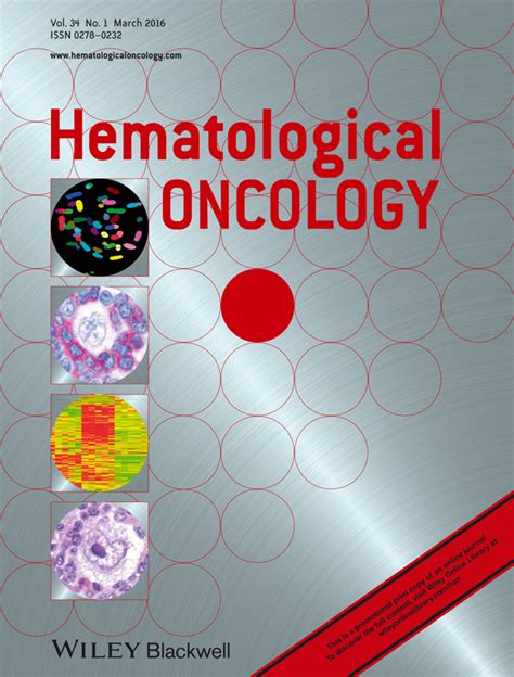 Hematological Oncology Vol 34 No 1