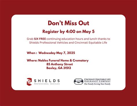 CE at Nobles Funeral Home & Crematory | AG | Associates