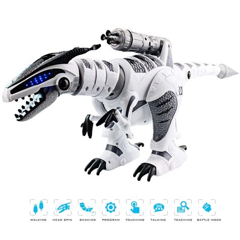 Tyrannosaurus T Rex Remote Control Smart Robot Dinosaur RC Dragonsaur – Dan's Collectibles and More