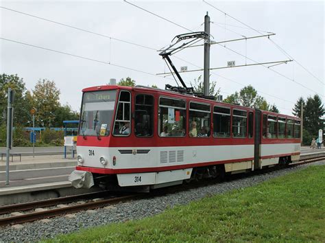 Гота Tatra KT4DC 314 Фото Городской электротранспорт