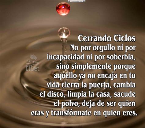 Cerrando Ciclos Frases De La Vida Pinterest Frases And Karma