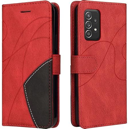 BoxTii Cover Per Galaxy A52 5G 4G Custodia In PU Pelle Portafoglio