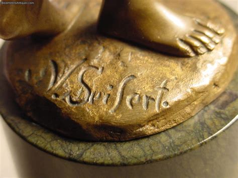 Art Nouveau Nude Female Dancer Tambourine V Seifert For Sale Antiques