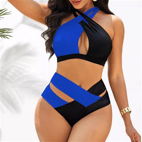 Halter Top Bikini Plus Size Outlet Bellvalefarms