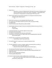 Ergonomics Docx Steris University Chapter 1 Ergonomics Protecting