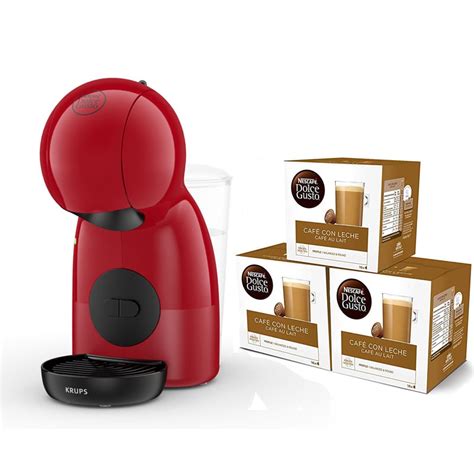 Pack Krups Nescaf Dolce Gusto Piccolo Xs Vermelha Packs De Caf