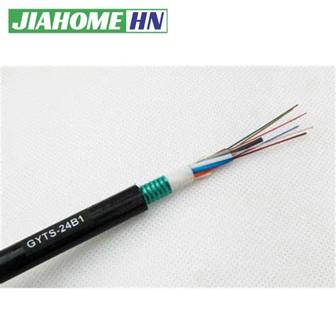 Underground Fiber Optic Cable Armored GYTS OS2 FIBER 36 Core Hunan