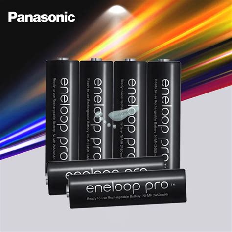 8 Pces Panasonic Eneloop Bateria Original Pro Aa 2550mah 1 2v Ni Mh