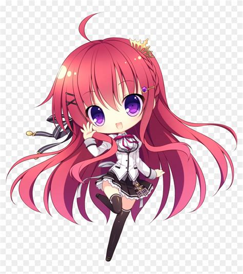 Rias Chibi , Png Download - Pink Hair Chibi Anime Girl, Transparent Png ...