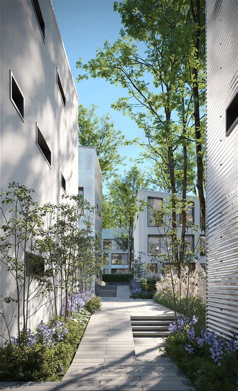Luminous Houses, Moscow, Russia by Kerim|Visualization