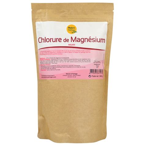 Chlorure de magnésium Nigari 500g Nutri Naturel