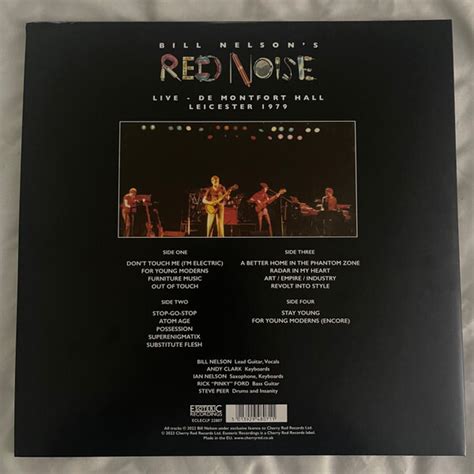 Red Noise 2 Live De Montfort Hall Leicester 1979 Vinyl