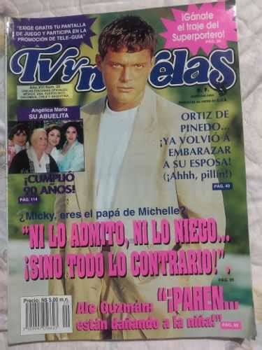 Revista Tvynovelas Luis Miguel Yuri Chayanne Laura León En México