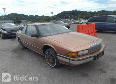 1988 Buick Regal Limited 2g4wd14w5j1444799 Bid History Bidcars