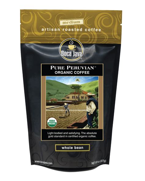 Medium Roast Coffee - Pure Peruvian Organic Coffee