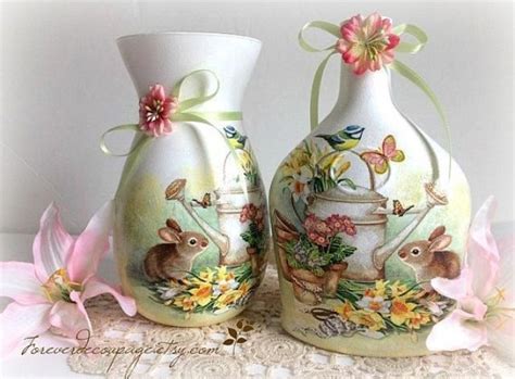 Pin By Mara Santos Cartonagem On Decoupage Handmade Crafts Bottle