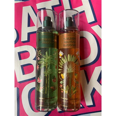 Bbw Mist Ml Watermelon Mojito Golden Mango Lagoon Shopee