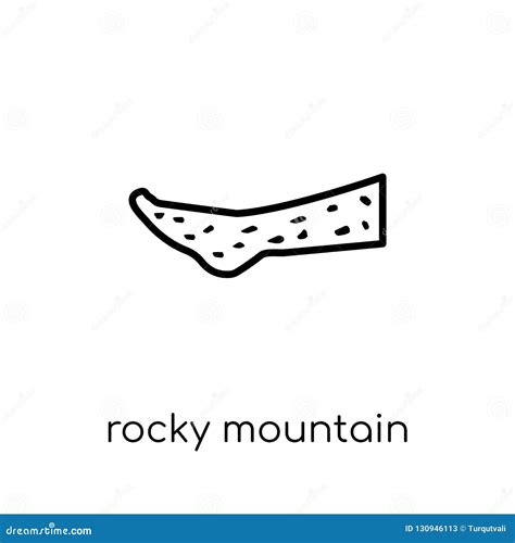 Rocky Mountain Spotted Fever Icon. Trendy Modern Flat Linear Vector