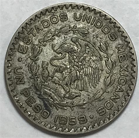 1959 Mexico Silver Peso | Property Room