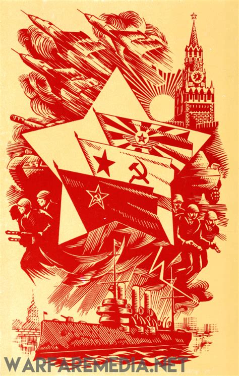 Soviet Union Propaganda Poster – Warfare Media