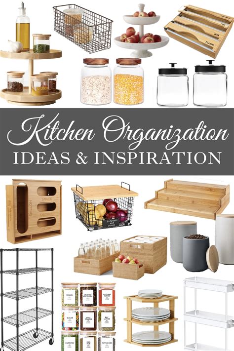 Kitchen Storage Organization Ideas - Sugar Maple Farmhouse