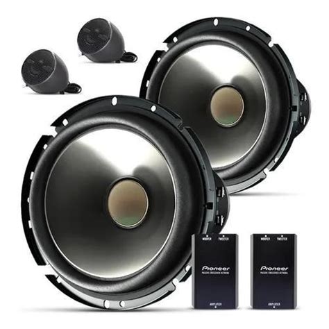 Alto Falante Polegada Pioneer Kit Duas Vias Ts C Br W Kit