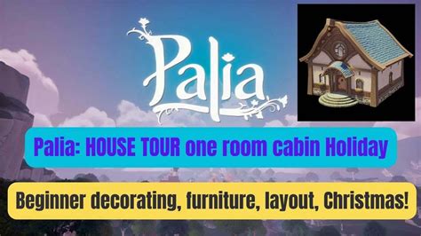 Palia House Tour Decorating One Room House Holiday Level Up Furniture