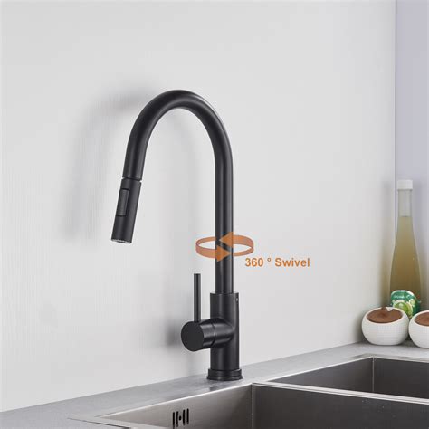 CES Touch Activated Kitchen Faucets with Pull Down Sprayer,Single ...