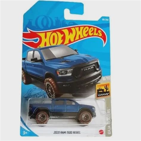 Carrinho 2020 Ram 1500 Rebel Hot Wheels Mattel em Promoção na Americanas