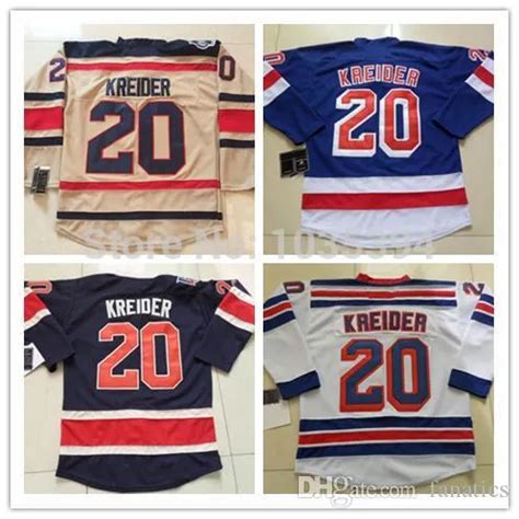 Mens Cheap New York Rangers Hockey Jerseys #20 Chris Kreider Jersey ...