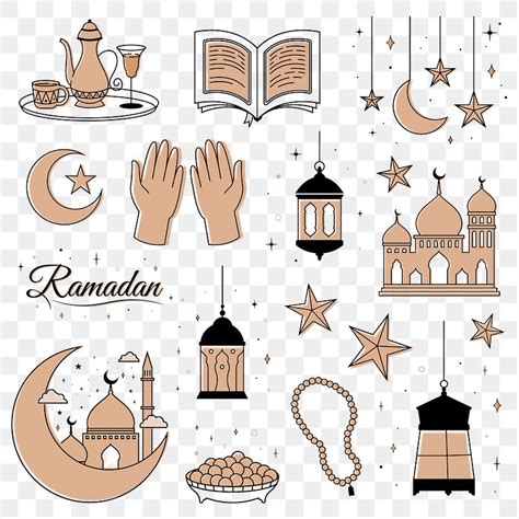 Ramadan Png Sticker Earth Tone Premium Png Rawpixel