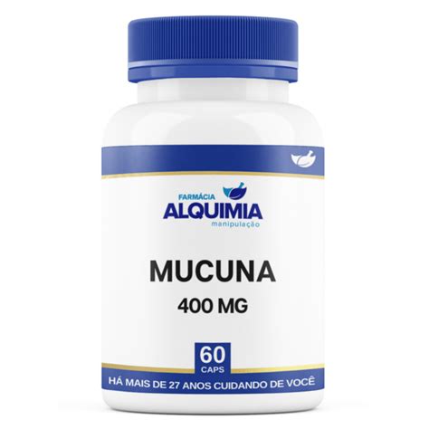 Mucuna Pruriens 400 Mg 60 Cápsulas