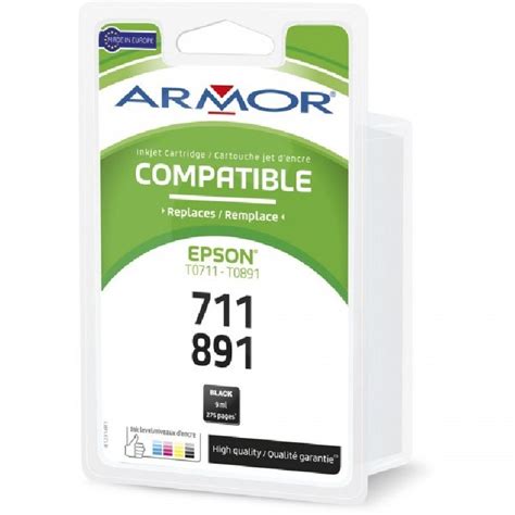 JET DENCRE ARMOR Pour EPSON Stylus D78 S20 BX300 SX100 N268 T0891