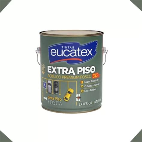 Tinta Acrilica Eucatex Premium Extra Piso Galão 3 6l Cores Cor