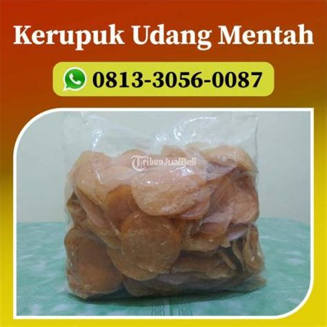 Kerupuk Udang Mentah Warna Merah Di Probolinggo TribunJualBeli