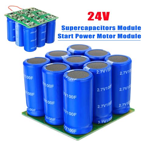 24v Supercapacitors Module Start Power Motor Start Super Farad