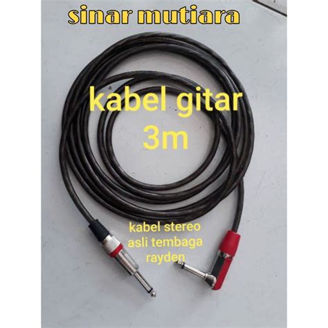 Jual Kabe Gitar Kabel Jack Gitar Kabel Gitar Listrik Kabel Gitar