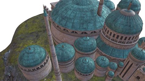 Theed Royal Palace Naboo Star Wars 3d Model Cgtrader