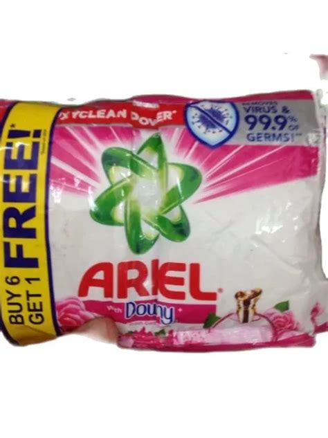 Ariel Detergent Powder Twin Pack Sachet Sold Per Half Dozen 76g X 6