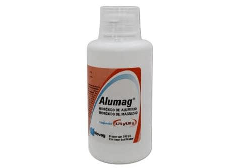 Aluminio MagnesioL SUSP Fco 240 ML 3 7 4 0 G 100ML ALUMAG Rajocyn