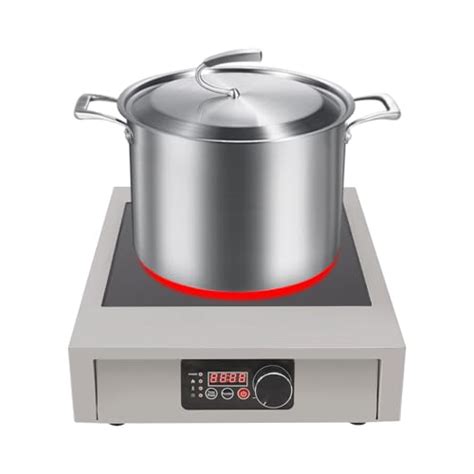 Commercial Induction Cooktop Professional Electric Stove Hot Plate 3500W 110V With Led Display