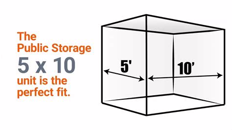 5x10 Storage Unit Size Guide YouTube