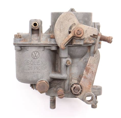 Solex Carburetor 28pict 1 64 65 Vw Beetle Bug Bus 40hp Genuine