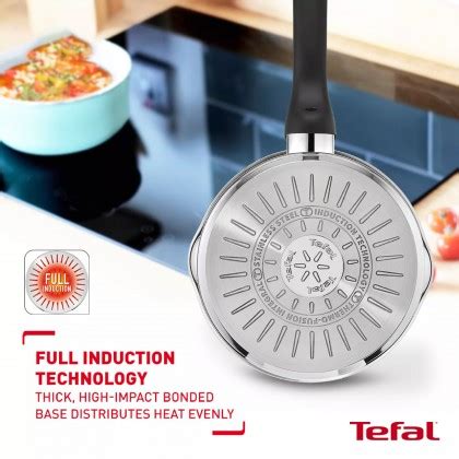 Tefal Cook Clip 6 Pcs Set Induction Base Cookware G723S674