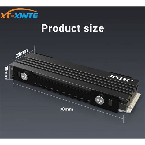 Jeyi M Ssd Heatsink Nvme Ngff Cooling Aluminum Cooler Radiator With